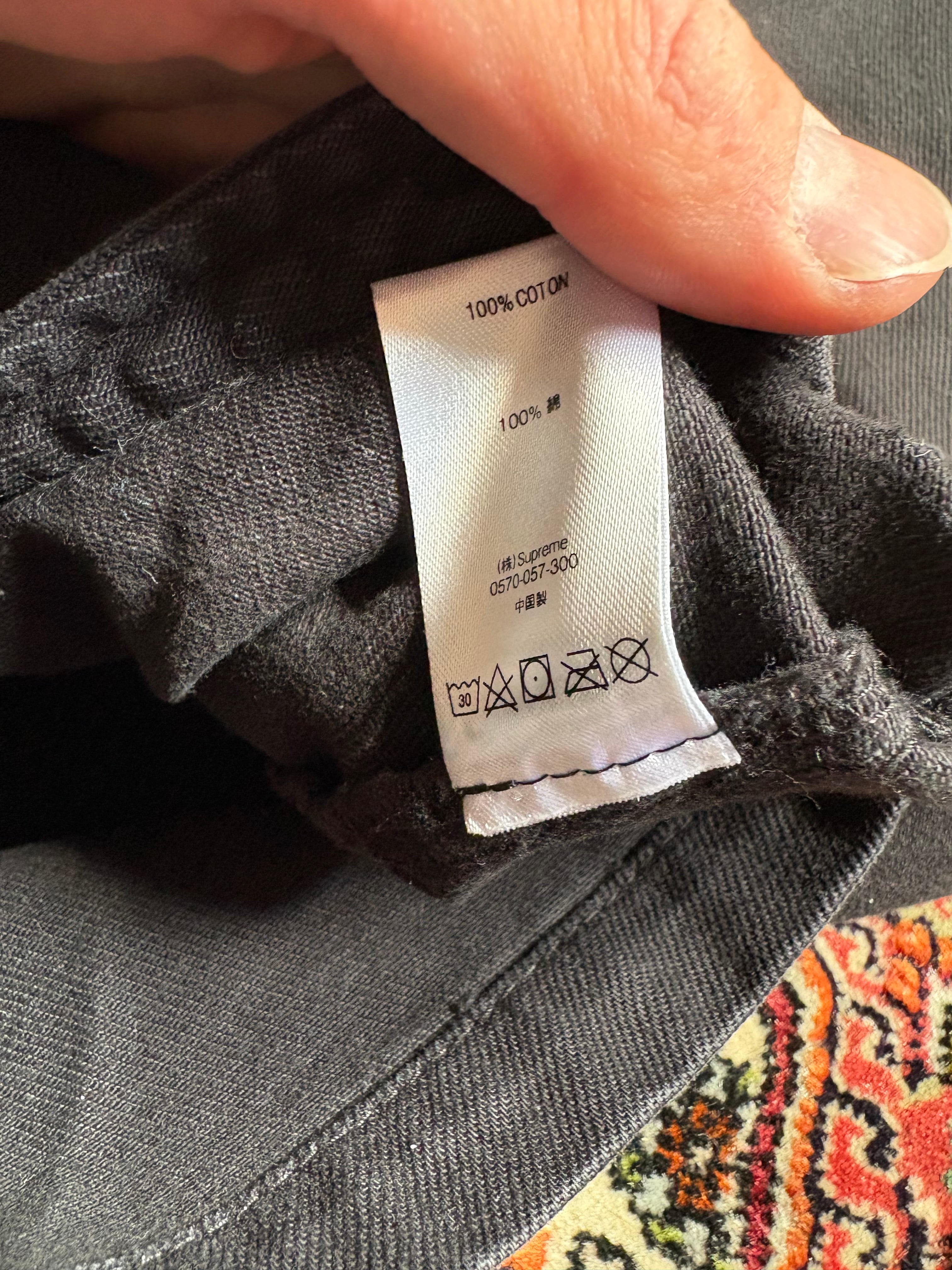 Supreme Snap Front Twill Jacket Black