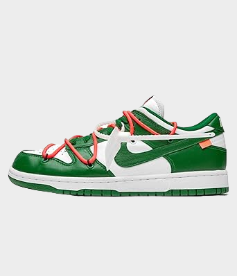 Nike Dunk Low x Off White "Pine Green"