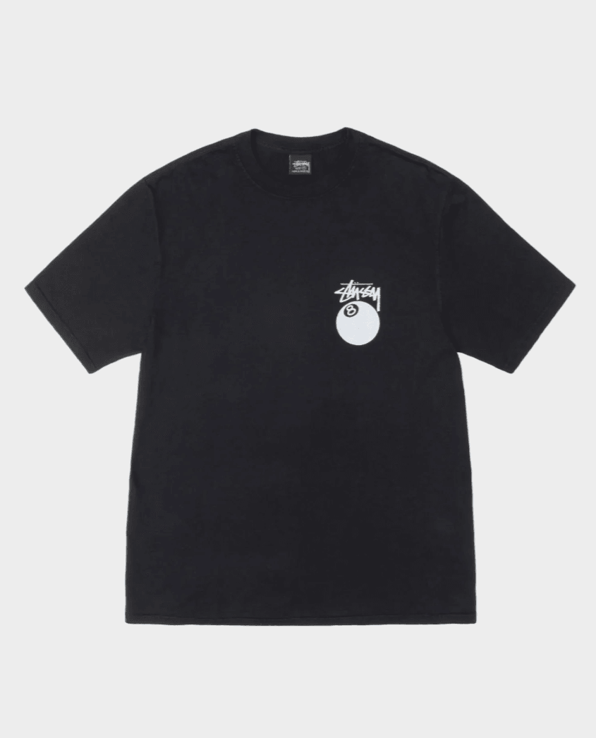 Stussy 8 Ball T-Shirt Black