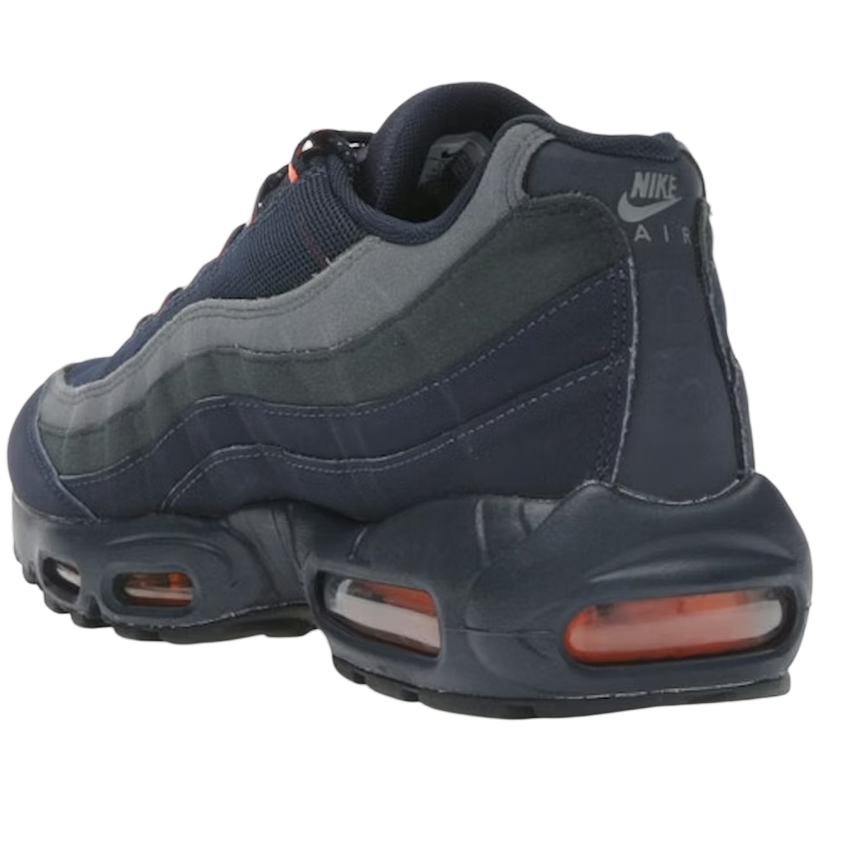 Product Image Nike Air Max 95 Logo Navy Orange