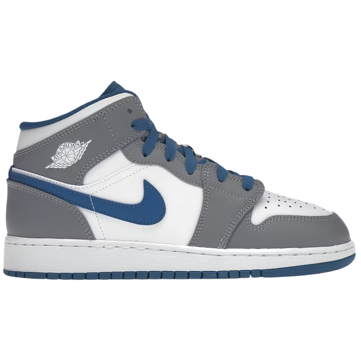 Product Image Air Jordan 1 Mid True Blue Cement