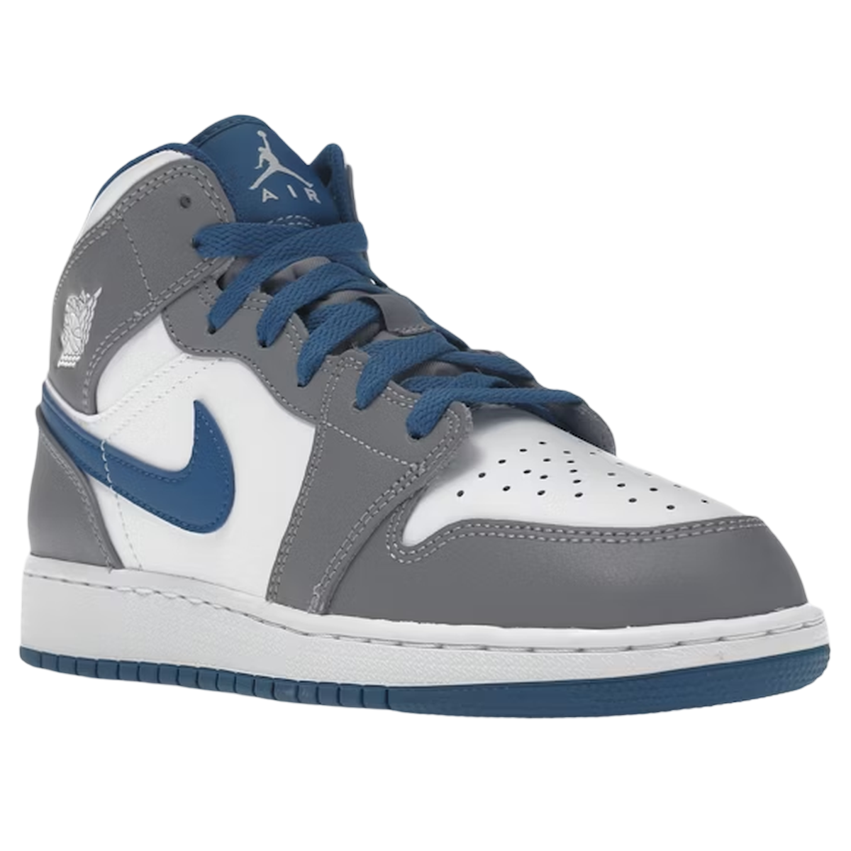 Product Image Air Jordan 1 Mid True Blue Cement