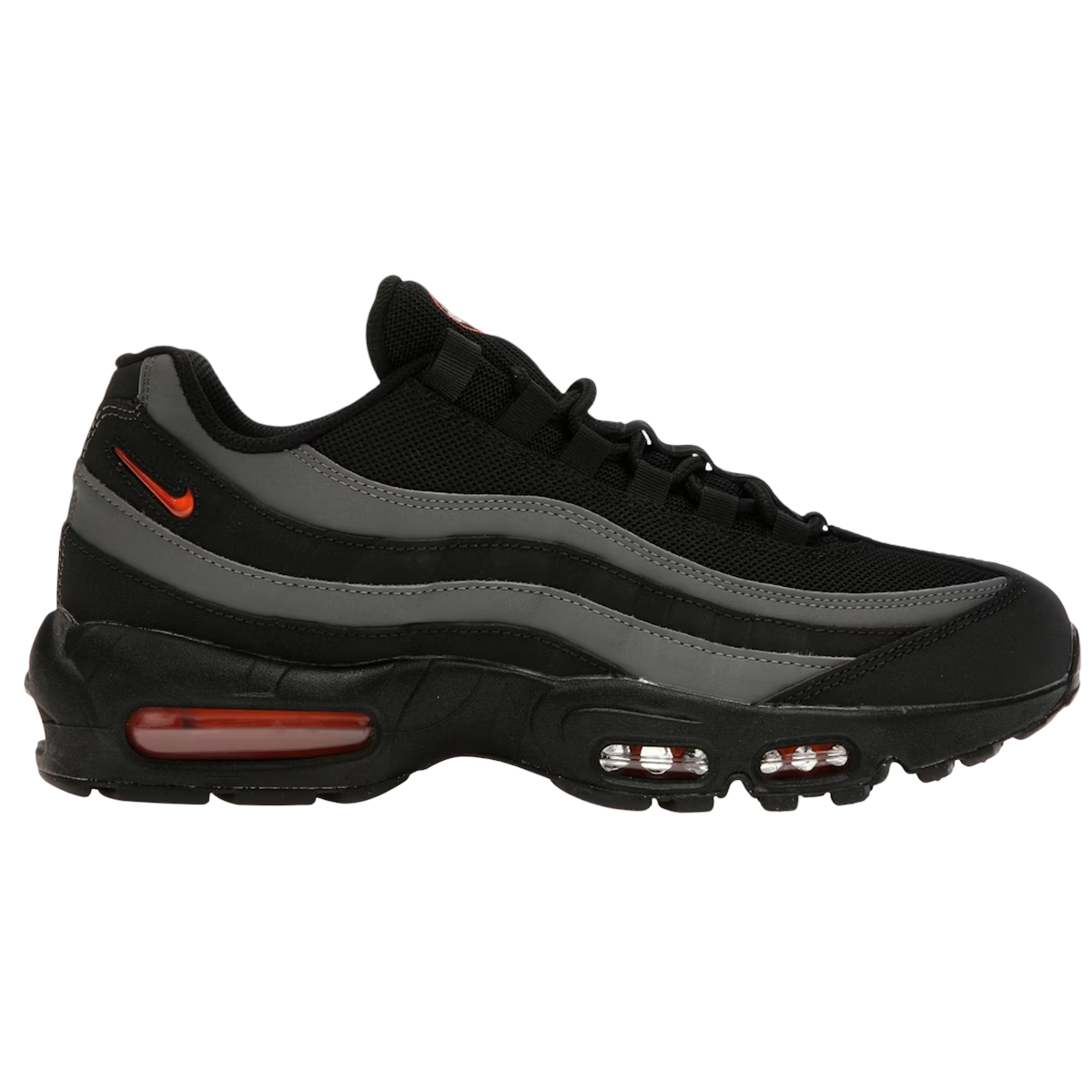 Product Image Nike Air Max 95 Black Grey Safety Orange