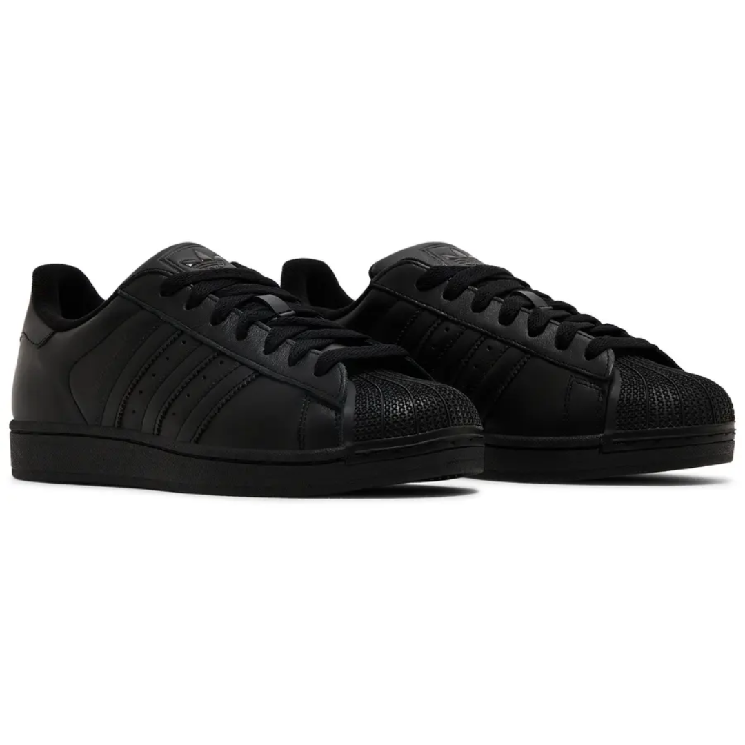 Adidas Superstar II Triple Black GS