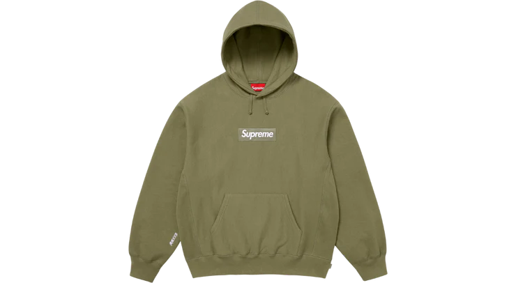 Supreme Box Logo Hoodie Green (FW25)