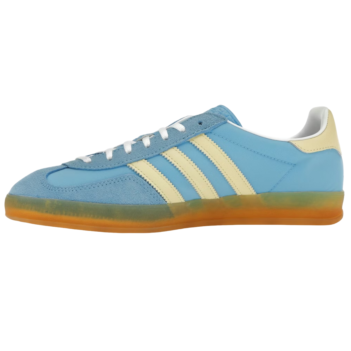 Product Image Adidas Gazelle Indoor Semi Blue Burst Almost Yellow