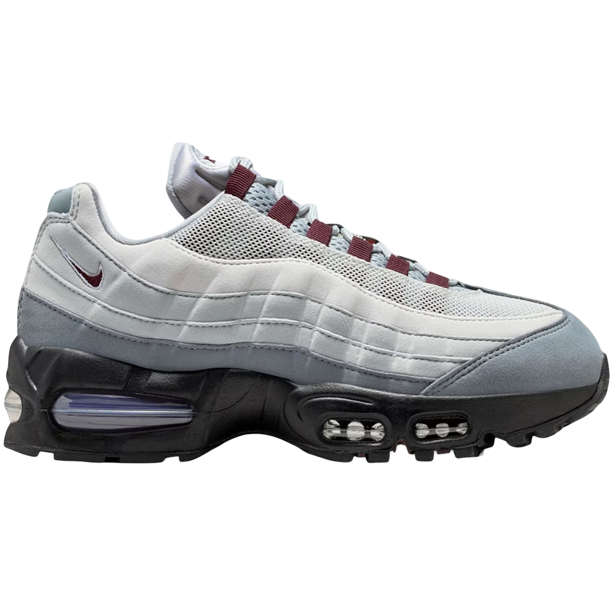 Product Image Nike Air Max 95 OG Big Bubble Smoke Grey Burgundy Crush