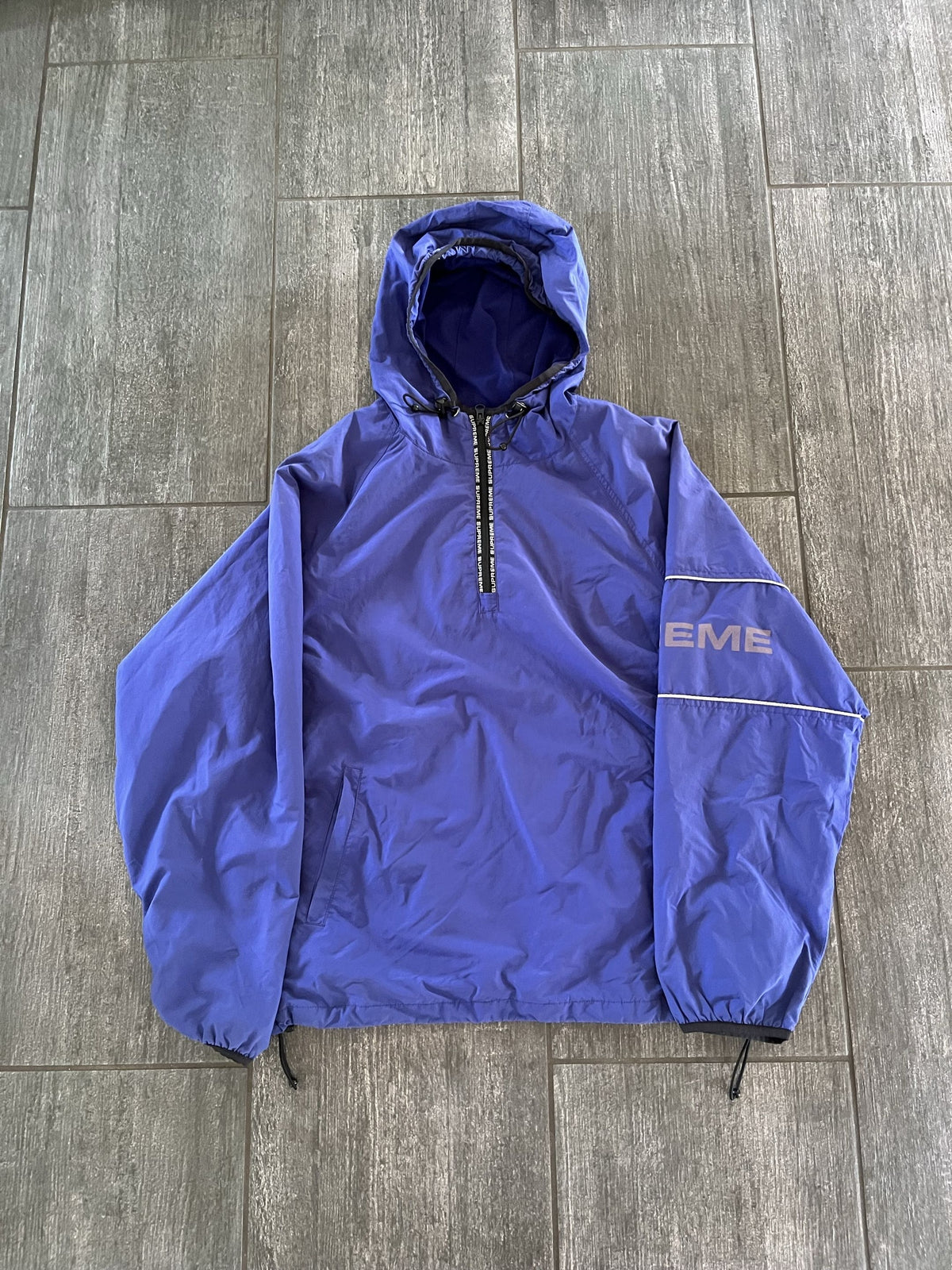 Supreme Nylon Ripstop Hooded Pullover