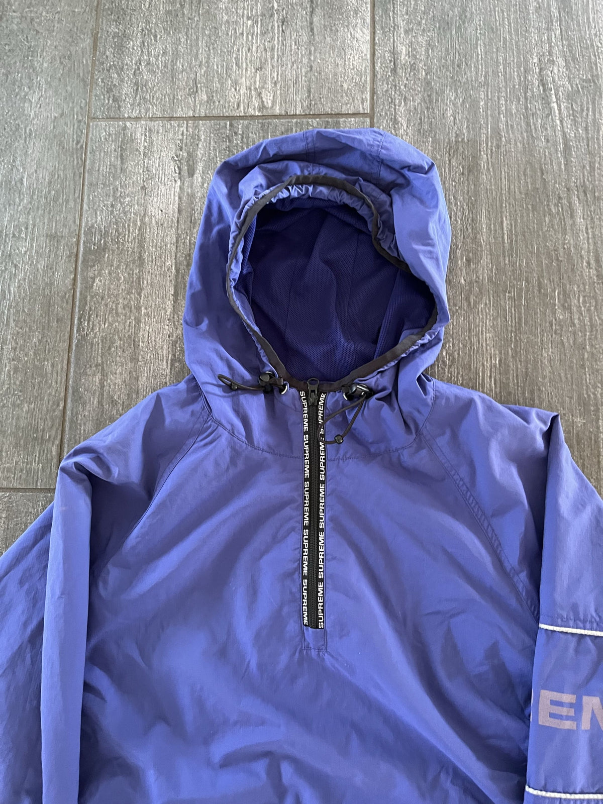 Supreme Nylon Ripstop Hooded Pullover