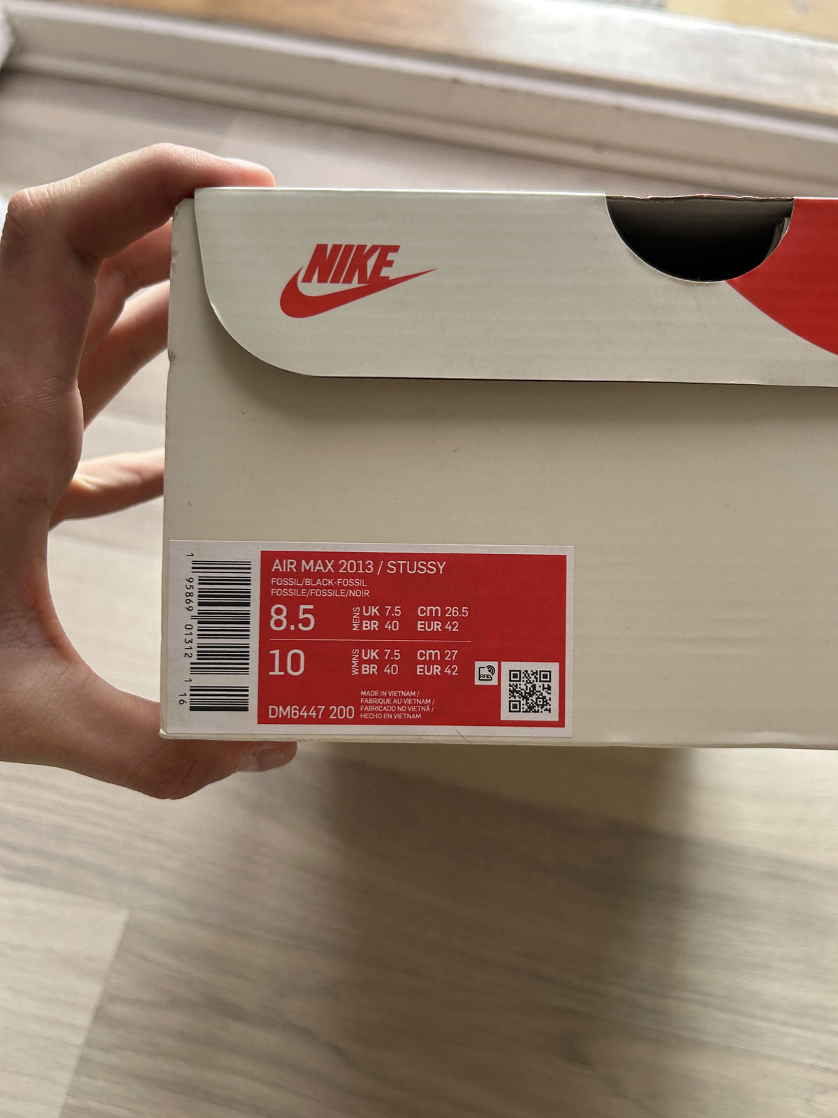 Nike Air Max 2013 x Stüssy Fossil