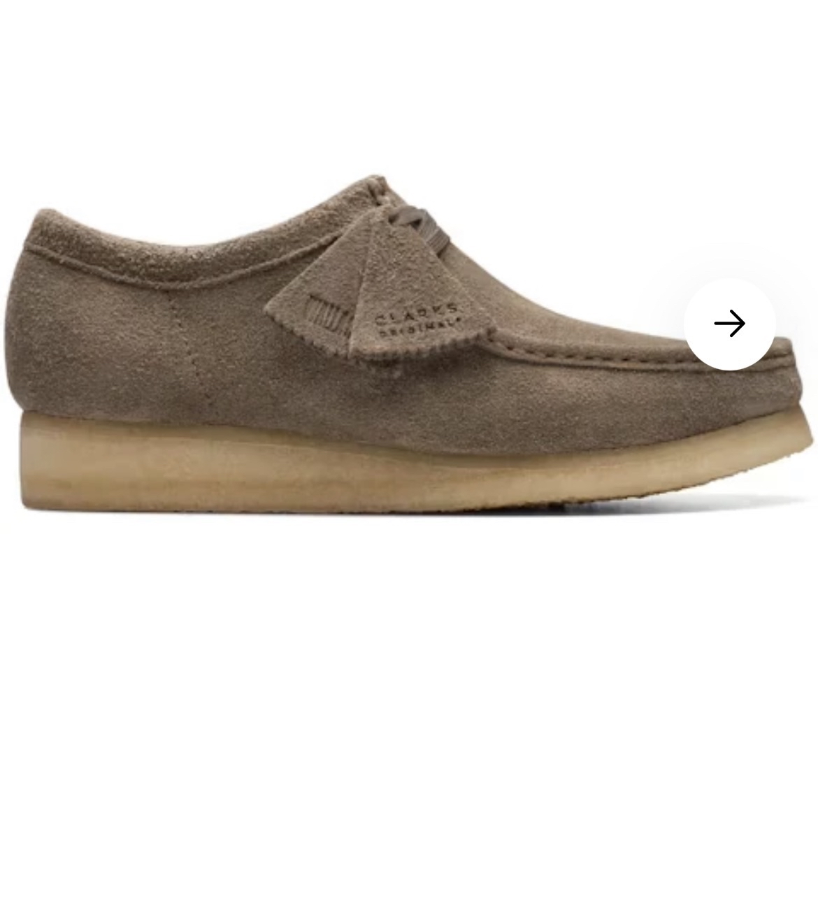 Clarks wallabee "Dark grey suede"