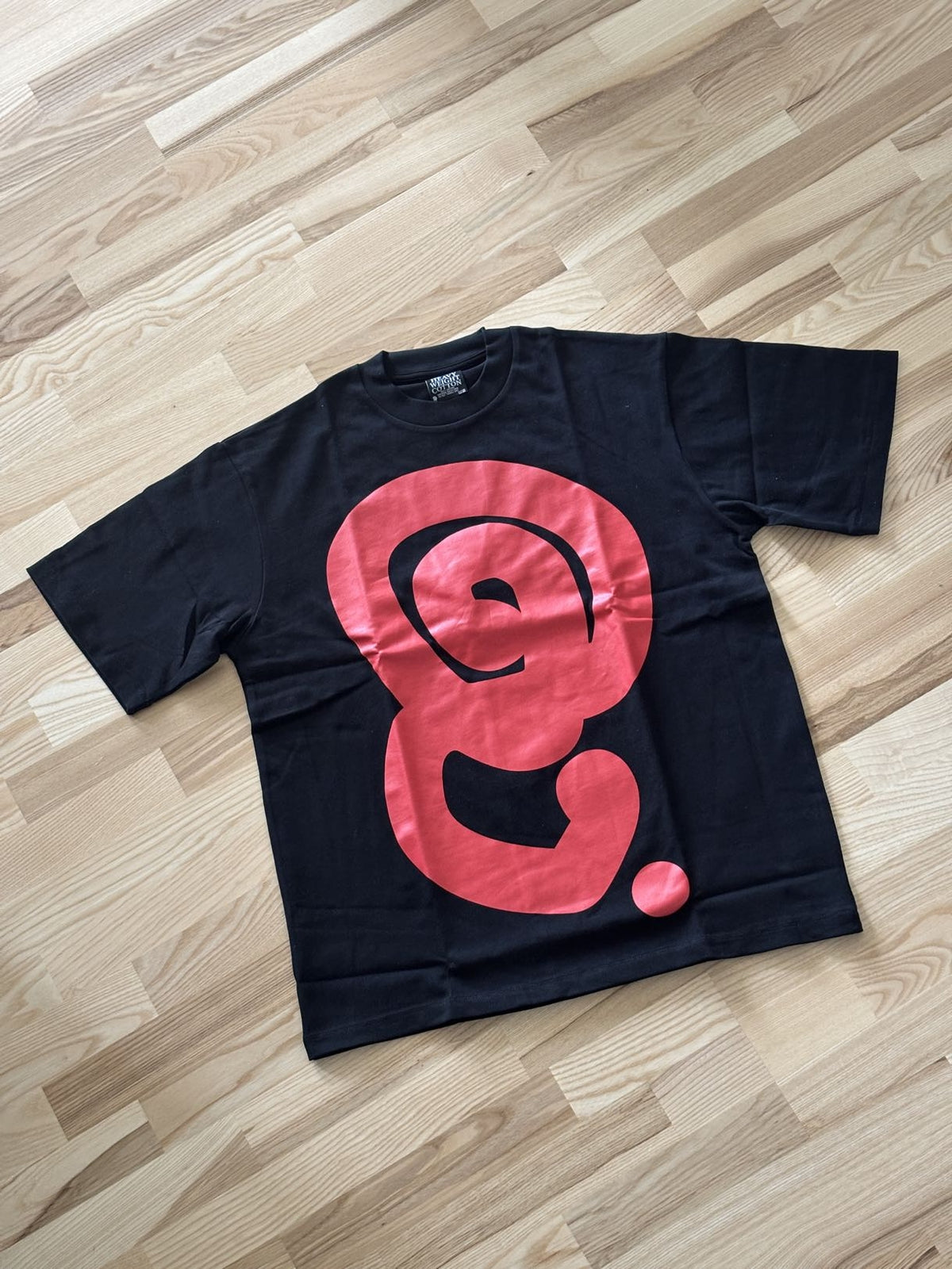 Quratee Blood Red Logo Tee