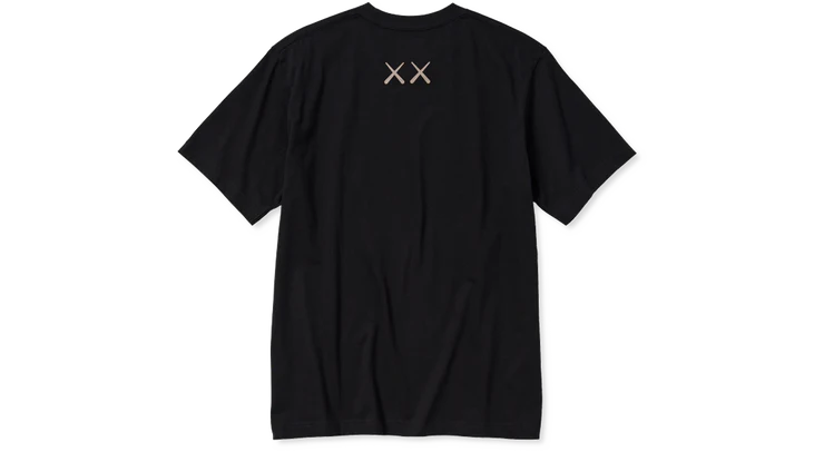 Kaws x Uniqlo UT Short Sleeve Family T-shirt Black