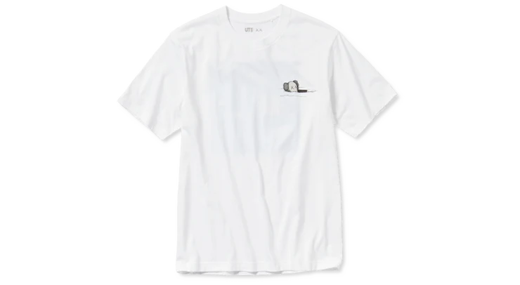 Kaws x Uniqlo UT Short Sleeve Artbook T-shirt White