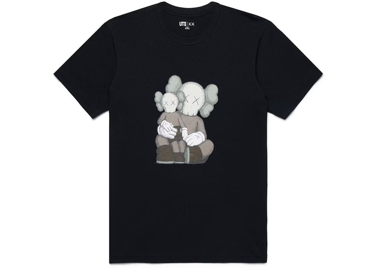 Kaws x Uniqlo UT Short Sleeve Family T-shirt Black