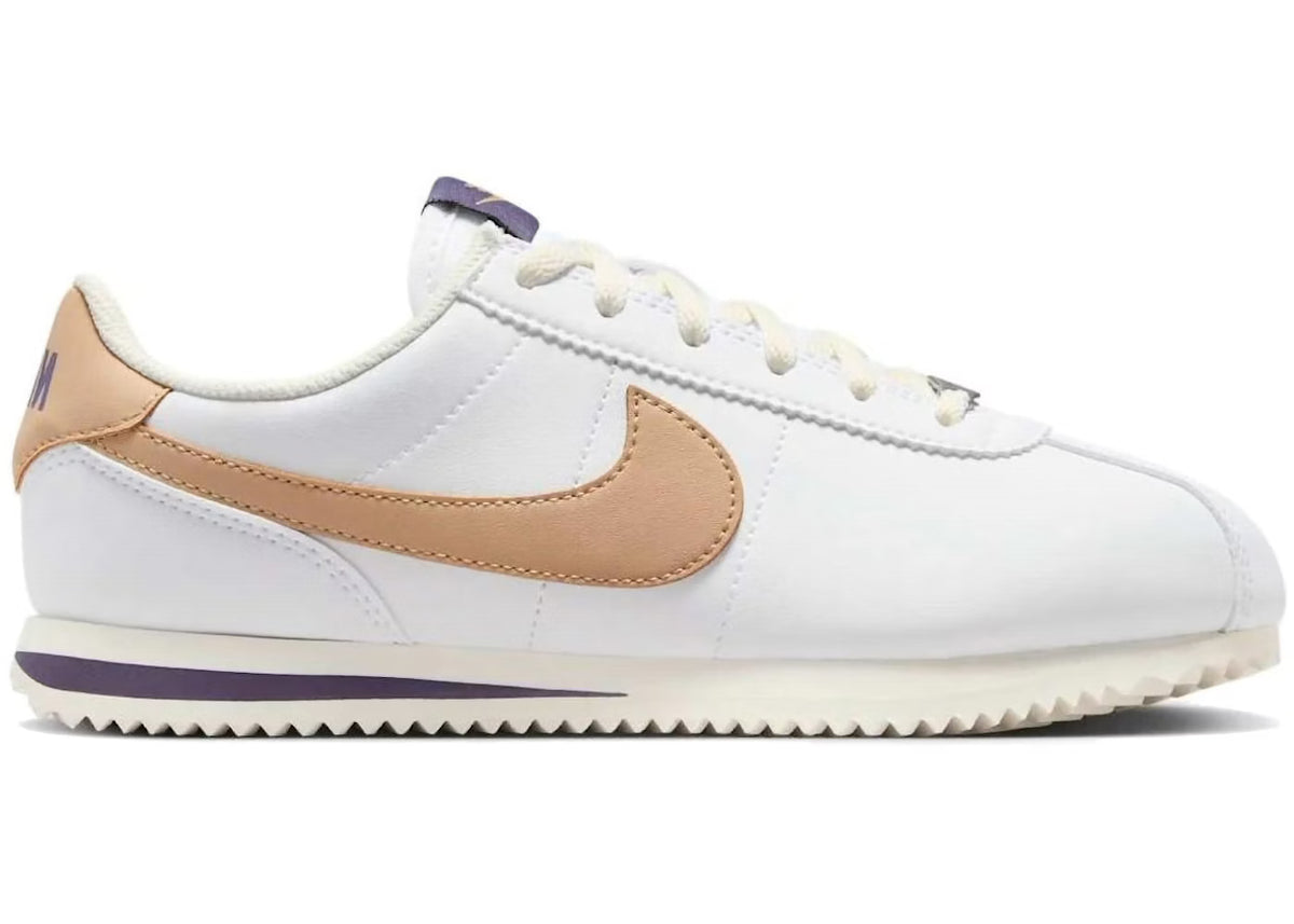 Nike Cortez White Dark Raisin Hemp (GS)