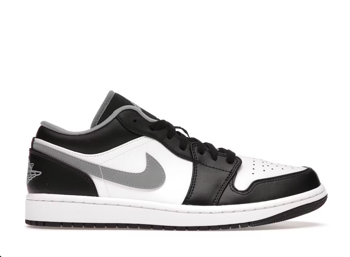 Air Jordan 1 Low Black White Grey