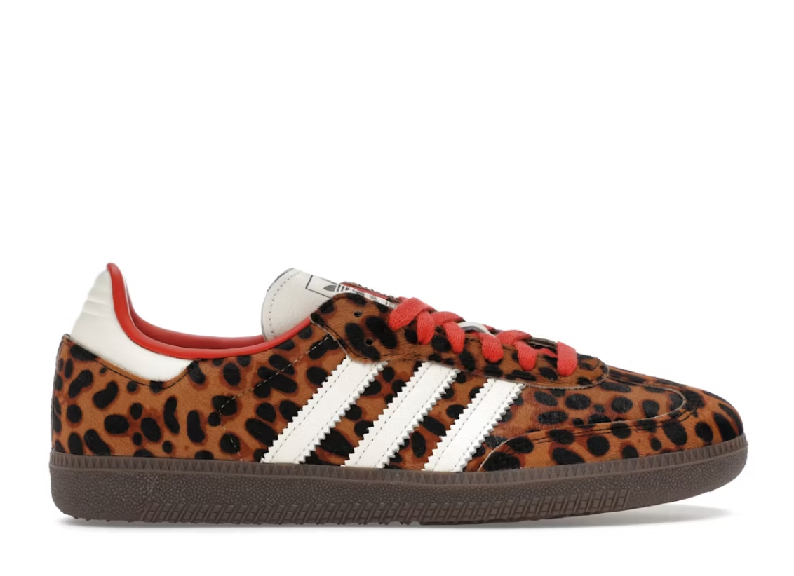 Adidas Samba OG Preloved Red Leopard
