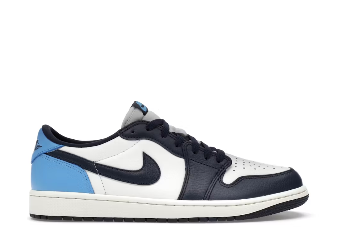 Air Jordan 1 Low OG Obsidian UNC
