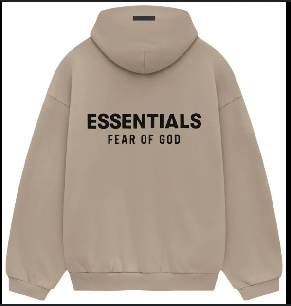 Fear of God Essentials Fleece Hoodie Desert Sand