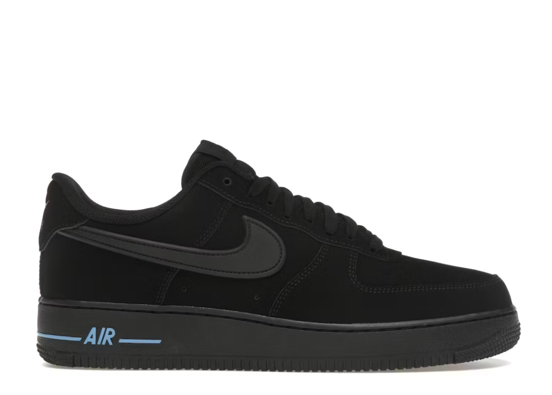 Nike Air Force 1 Low 07 Black University Blue
