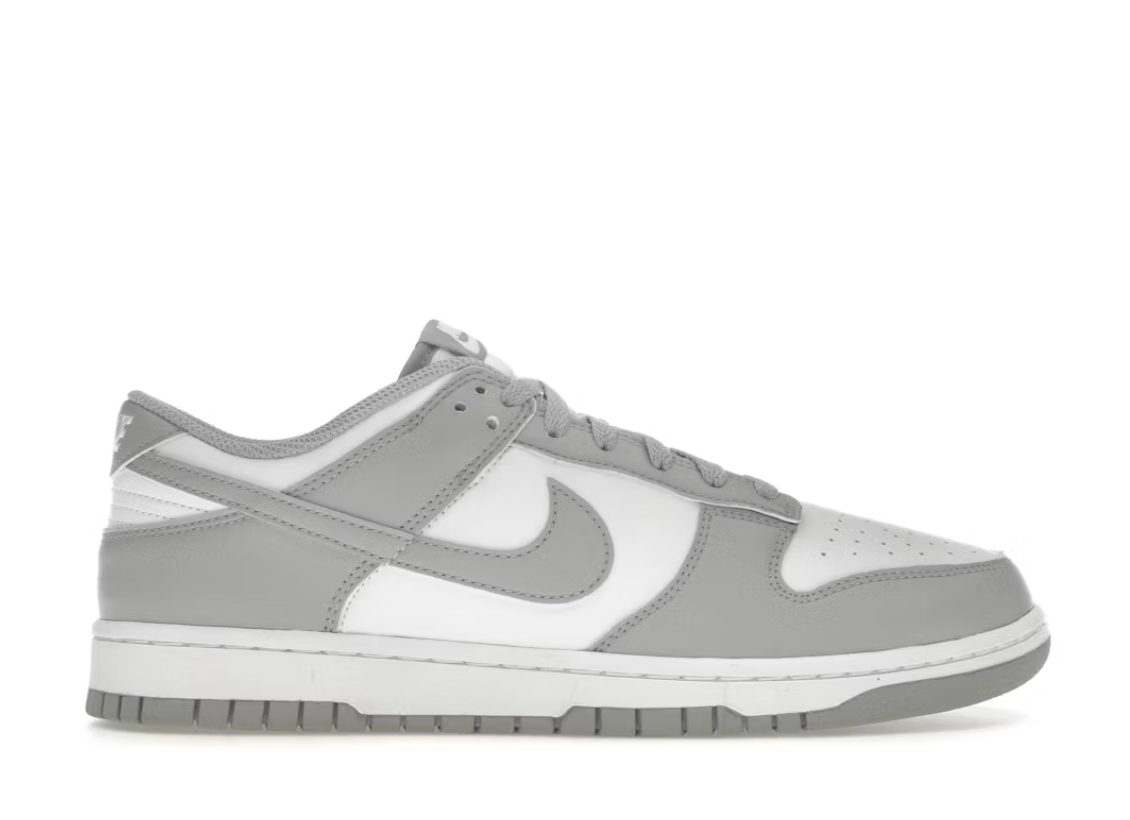 Nike Dunk Low White Light Smoke Grey