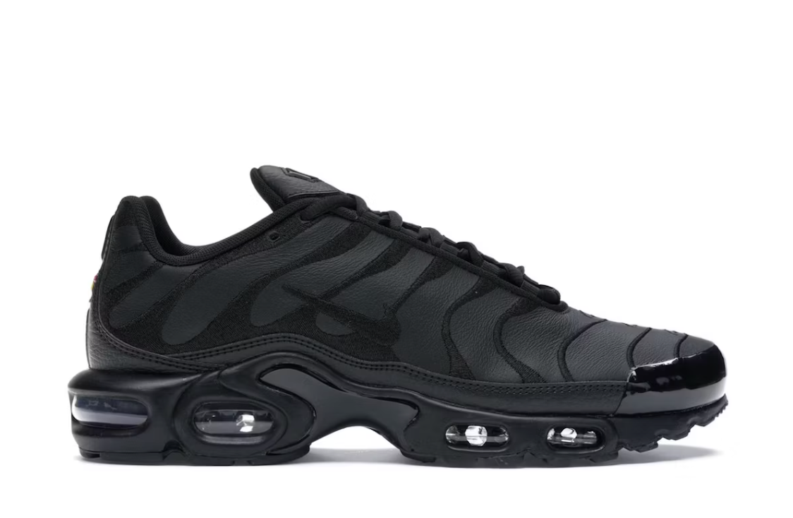 Nike Air Max Plus Triple Black Leather