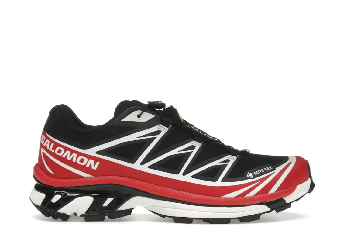 Salomon XT-6 Black Flame Scarlett Vanilla