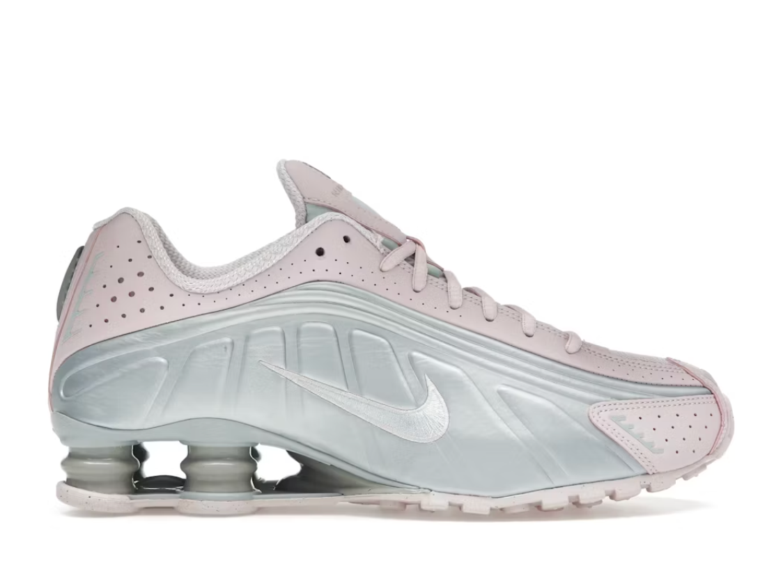 Nike Shox R4 Barely Rose Metallic Platinum