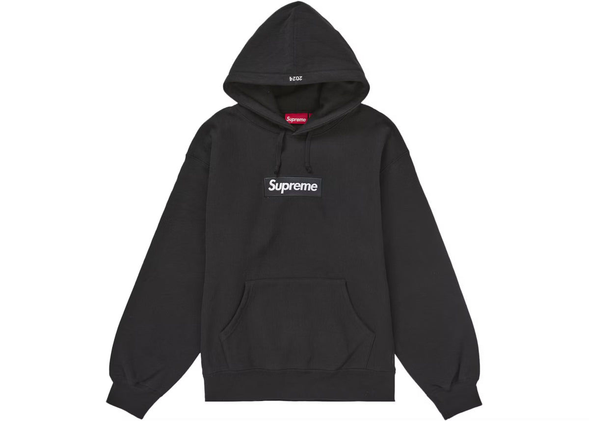 Supreme Box Logo Hoodie Black (FW24)