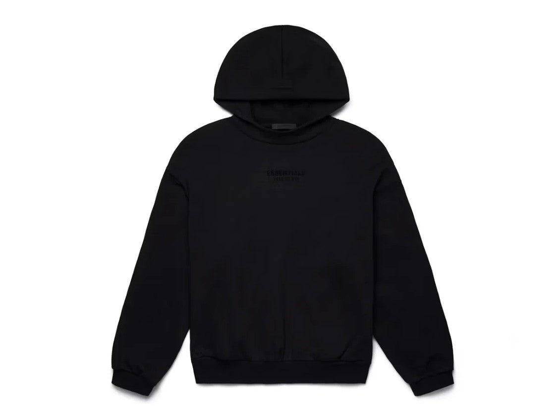 Fear of God Essentials Hoodie Jet Black