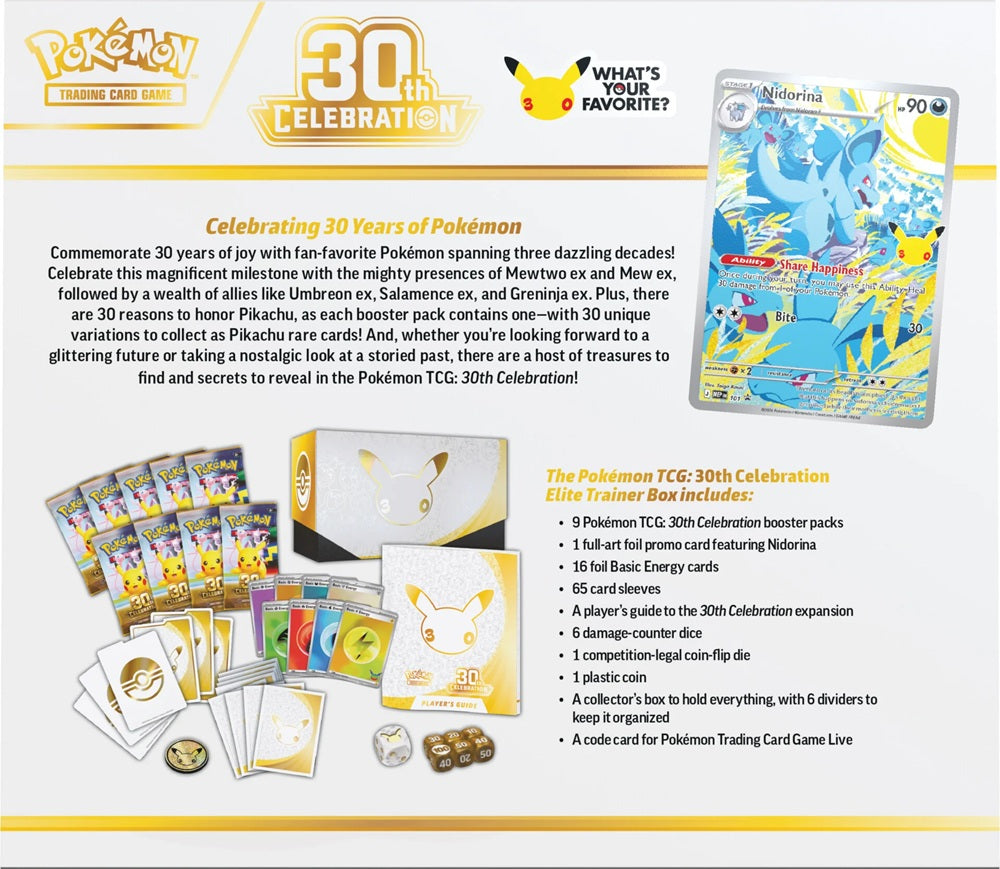 Pokémon TCG: Mega Evolution: 30th Celebration
