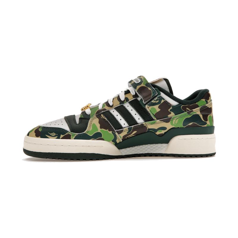 Adidas Forum 84 Low Bape 30th Anniversary Green Camo